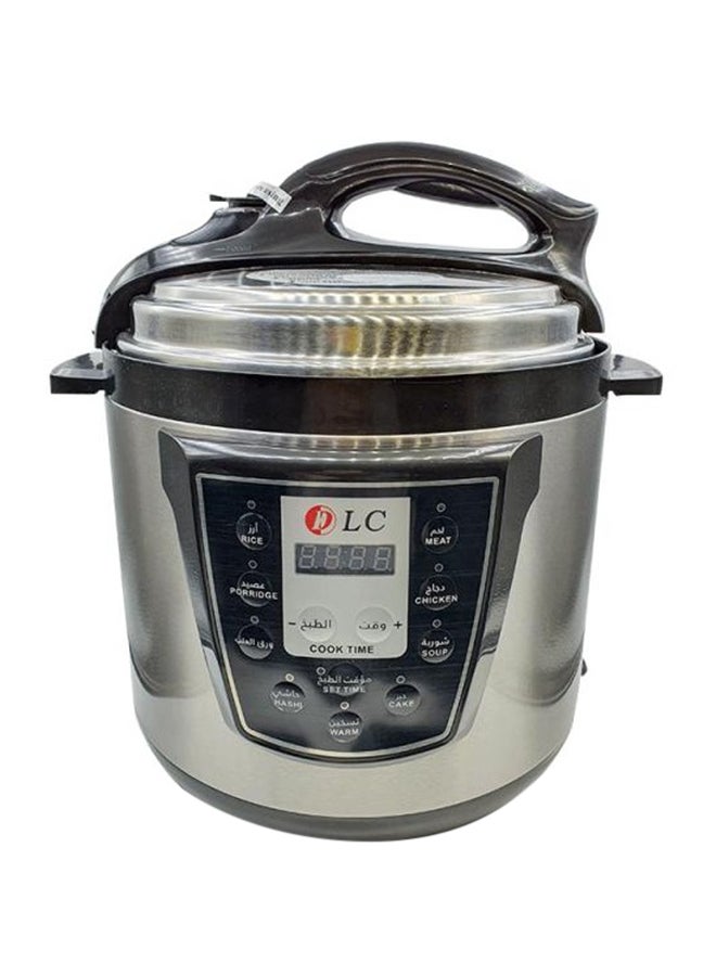دي إل سي  قدر ضغط كهربائي 12 L 1500 W DLC-3022 أسود/ فضي - Image 1