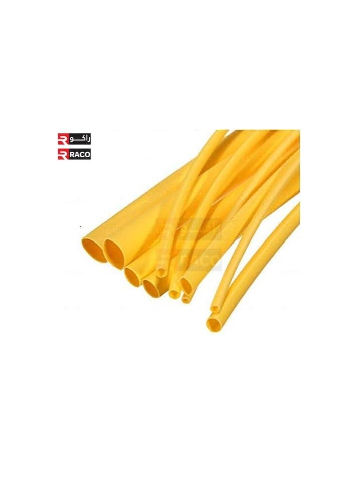 RACO Heat Shrink Sleeve Good Quality Heat Shrinkable Tube For Wrap Cable Wire Insulation 1 Meter Length Yellow  - Image 4