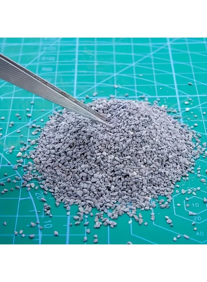 Realistic Gray Micro Rail Gravel 3.53 oz For DIY Model Track Garden Paving And War Game Scenes - Image 4