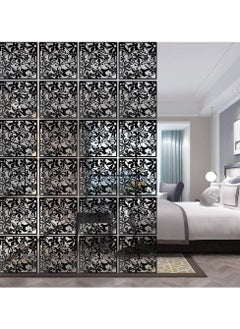 XiuWoo 24 Pcs Hanging Room Divider, PVC Panels Screen, Room Divider, Home Decora Board for Decorating Living Room, Dining Room, Sitting Room, Office, Restaurant Decoration  - Image 1