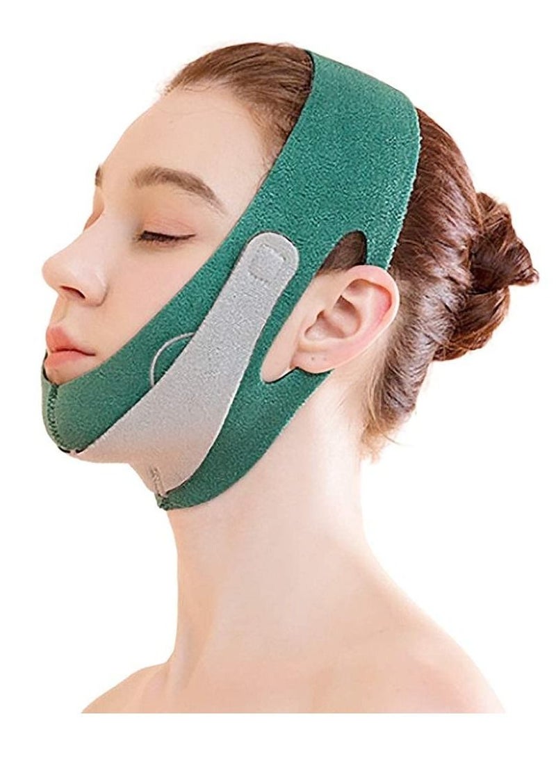 ULHYC V Line Face Slimming Belt Chin Lifting Band for Daily Use Facial Contouring and Skin Firming - Image 1