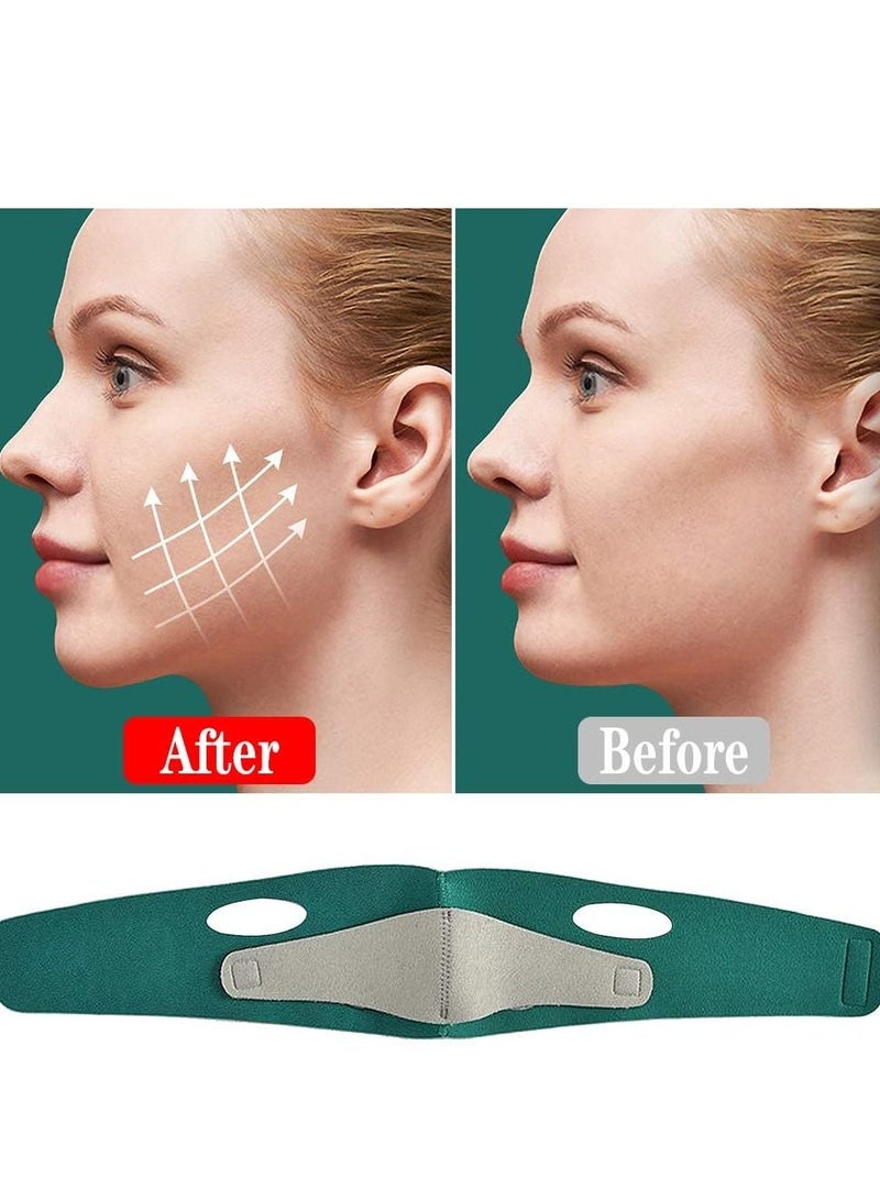 ULHYC V Line Face Slimming Belt Chin Lifting Band for Daily Use Facial Contouring and Skin Firming - Image 3