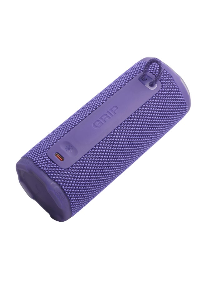 JBL Grip Compact Bluetooth Speaker, JBL Pro Sound with AI Sound Boost, IP68 Waterproof and Dustproof, Ambient Light, Up to 14 Hours Playback, Auracast Multi-Speaker, JBL Portable App, Purple purple - Image 3