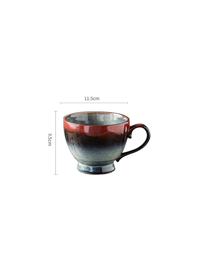 Qahwa Elegant coffee cup with saucer made of ceramic  - Image 5