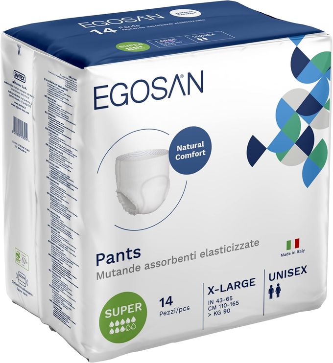 EGOSAN Super Incontinence Adult Pull Up Underwear Adult Diapers with Stretchable Waistband, Maximum Absorbency for Active Men and Women (Extra-Large, 14-Count) - Image 5