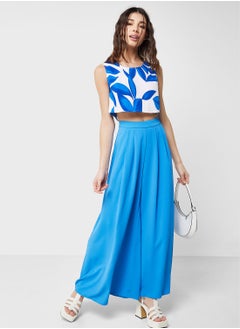 Ginger Printed Top And Skirt Set  - Image 1