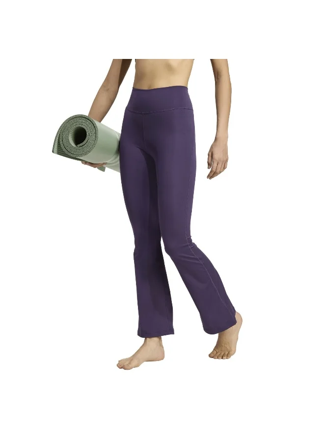Adidas Adidas Allme Ess Flare Purple Tights (1/1) Tights For Women