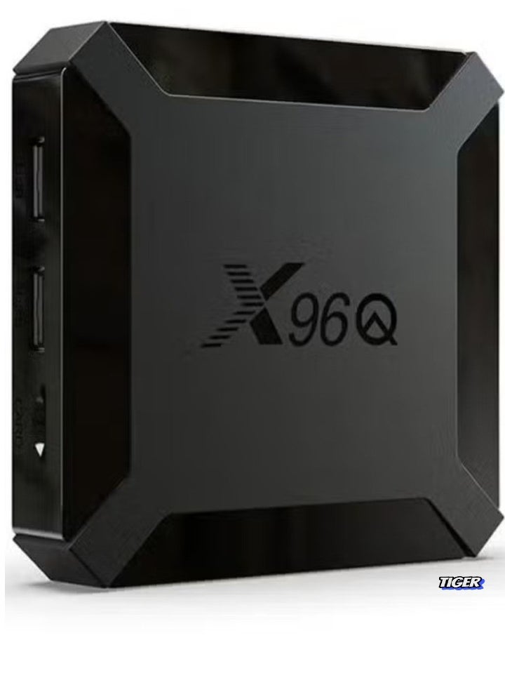 JAJEEK X96Q TV Box – Android 10.0 Quad-Core Media Player with 4K & 3D Support, High-Performance Streaming, HD Video, Games, Smart TV Box for Entertainment, Netflix, YouTube, and More – Seamless Android Experience for Home Entertainment - Image 1