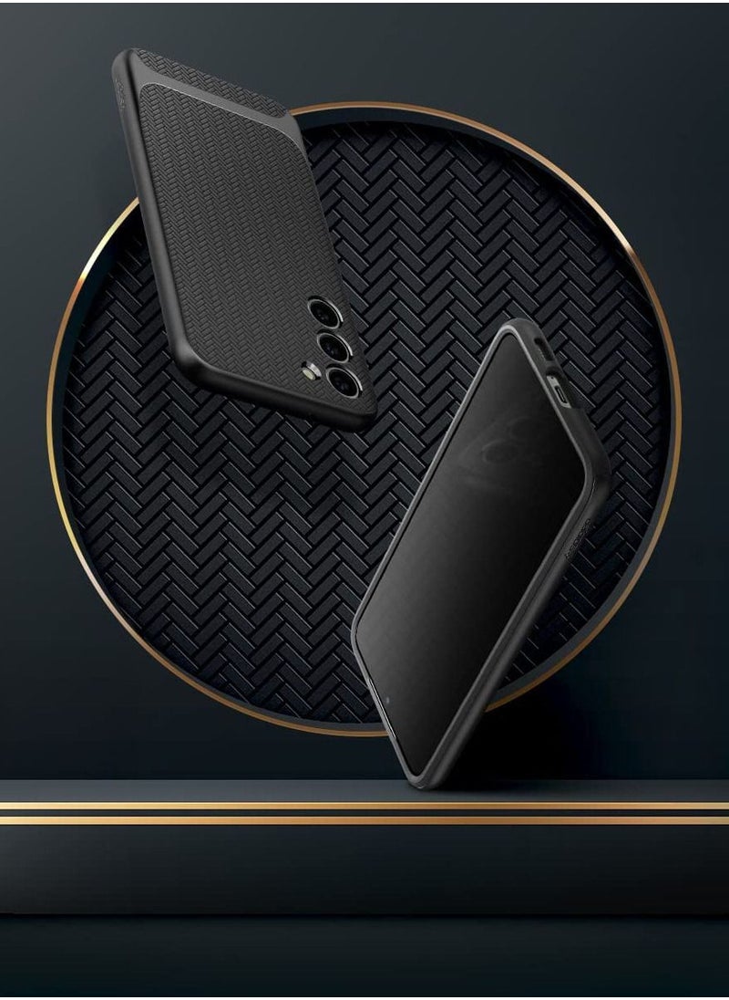 Spigen - غطاء حماية نيو هايبرد لهاتف سامسونج جالكسي S23 - أسود - Image 1