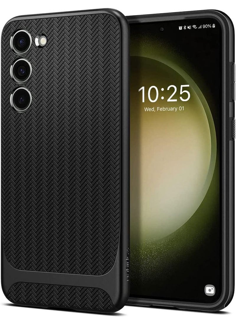 Spigen - غطاء حماية نيو هايبرد لهاتف سامسونج جالكسي S23 - أسود - Image 1