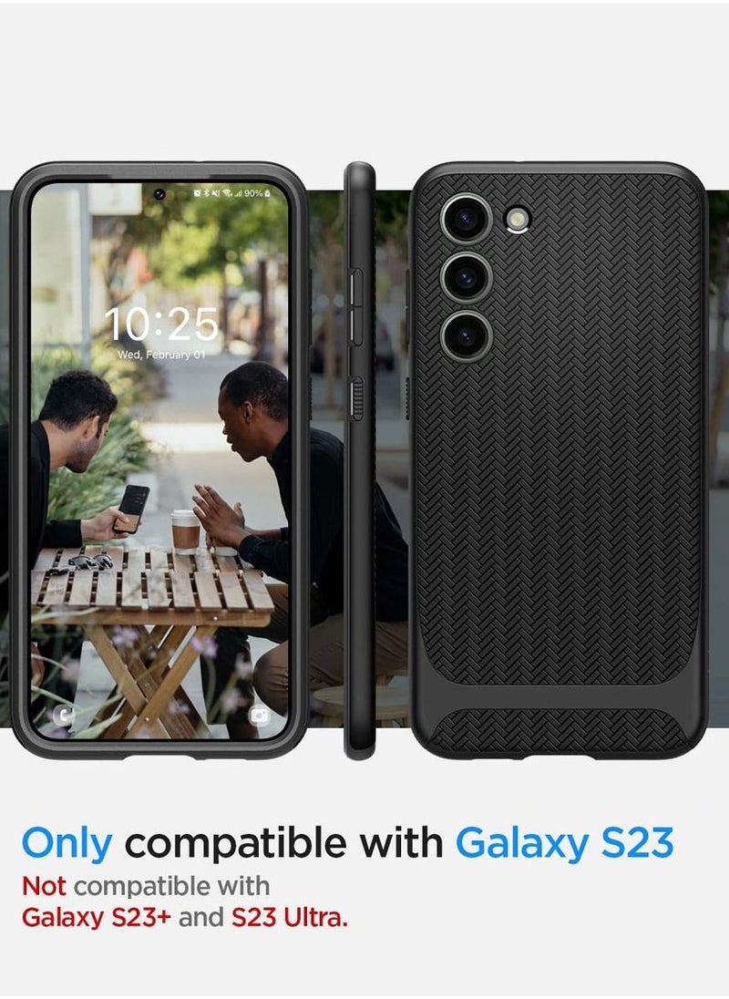 Spigen - غطاء حماية نيو هايبرد لهاتف سامسونج جالكسي S23 - أسود - Image 1