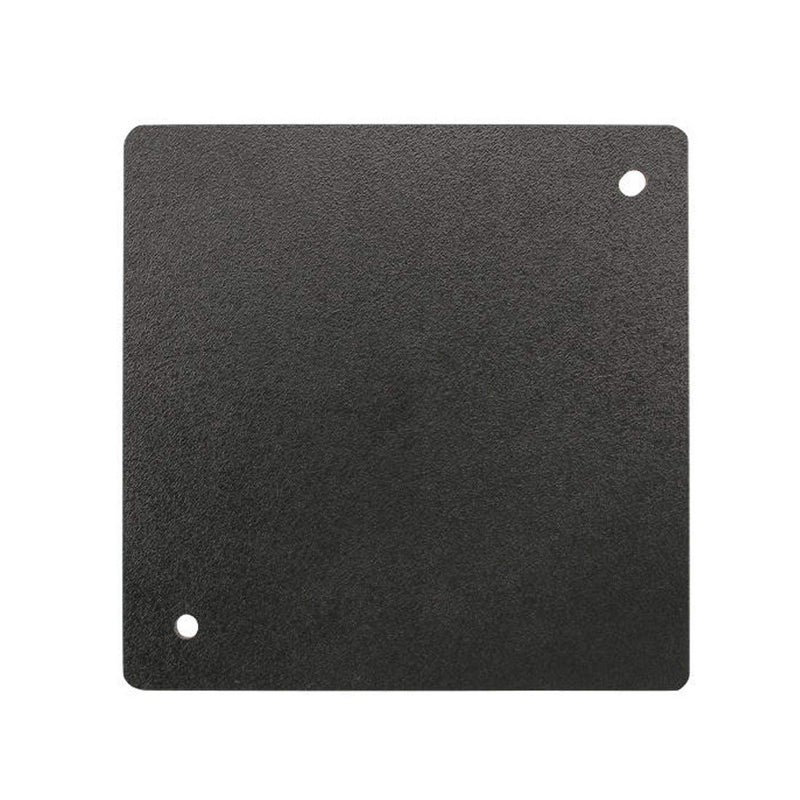 Amaco 1299486 Square PlasticBat with Pin Holes Plastic 9 Size Black