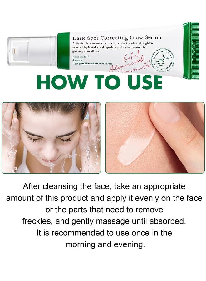 iBealee Dark Spot Correcting Glow Serum 50ML/1.69 fl. oz. Brightening Serum, Dark Spot Treatment, Hyperpigmentation Treatment - Image 3