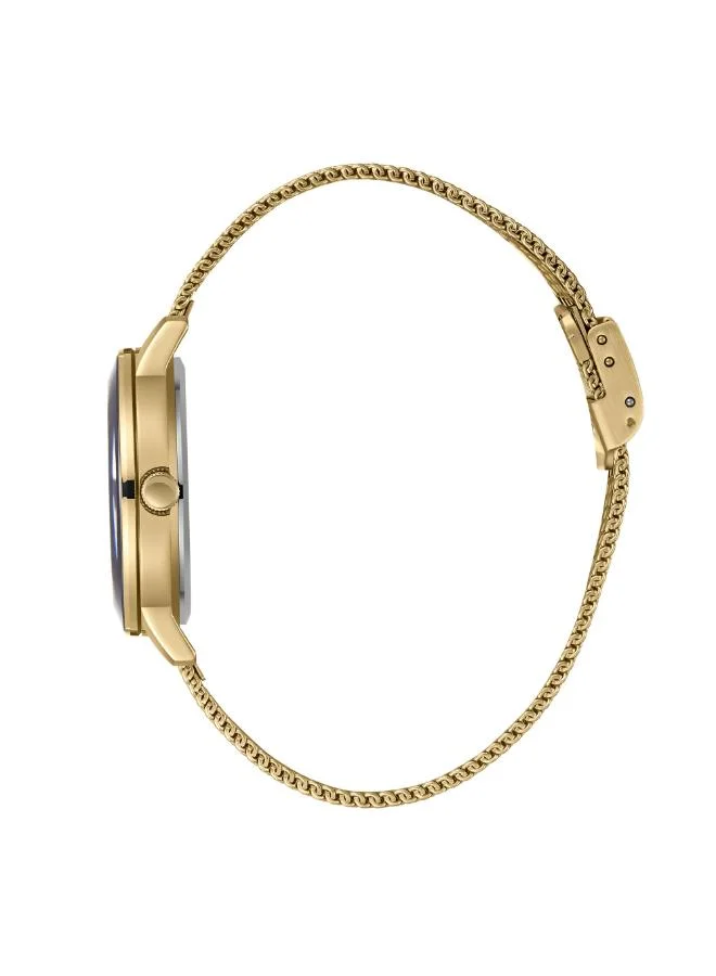 BEVERLY HILLS POLO CLUB BEVERLY HILLS POLO CLUB BP3734C.120 Women's Analog Display Watch & Mesh Strap Gold