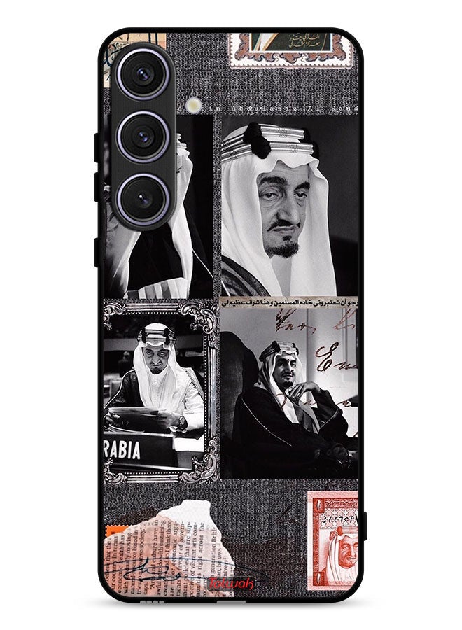 Tolwak Samsung Galaxy S25 FE Protective Case Cover King Faisal Vintage Poster - Image 1