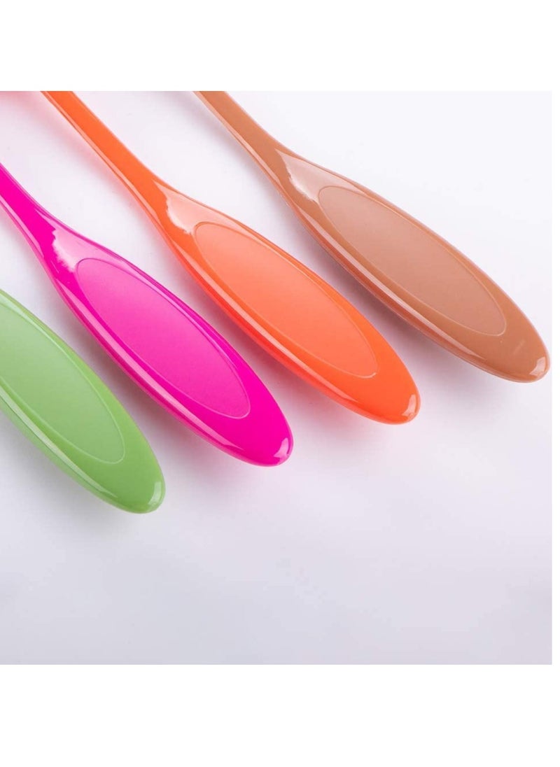 KASTWAVE - 12 PCS Colorful Ink Blending Brushes, Craft Ink Blending Brushes, Ink Blending Tool, Suitable for Card Making and Crafters Background Blending (Brush Head Diameter 0.86 ") - Image 1