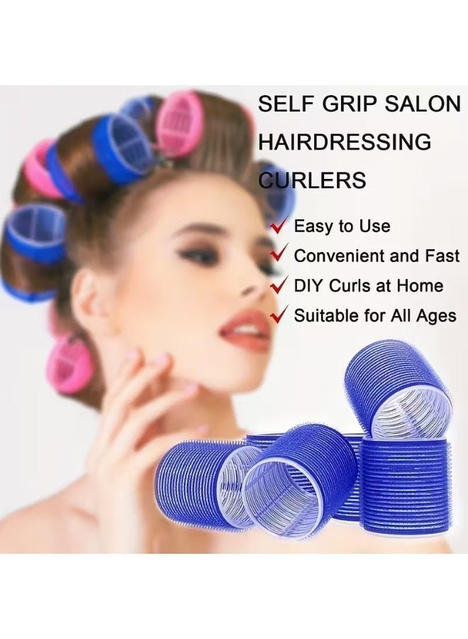 Rozino 25-Piece Self-Adhesive Hair Curling Roller & Clip Set with Comb - Image 5