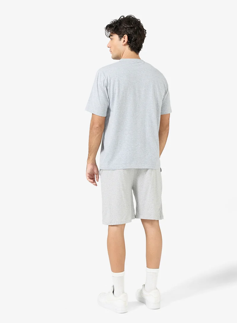 Seventy Five Basics T-Shirt & Shorts Set