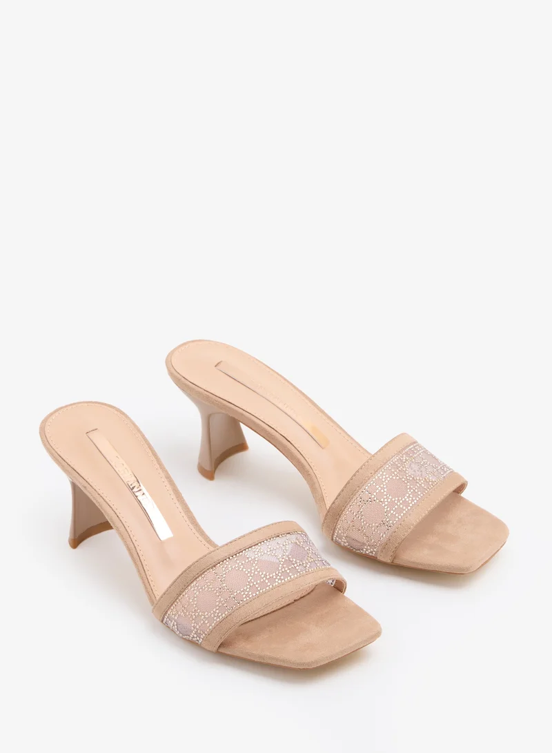 LORIANNE BEIGE Ziva-Mules for Women | Best Price UAE