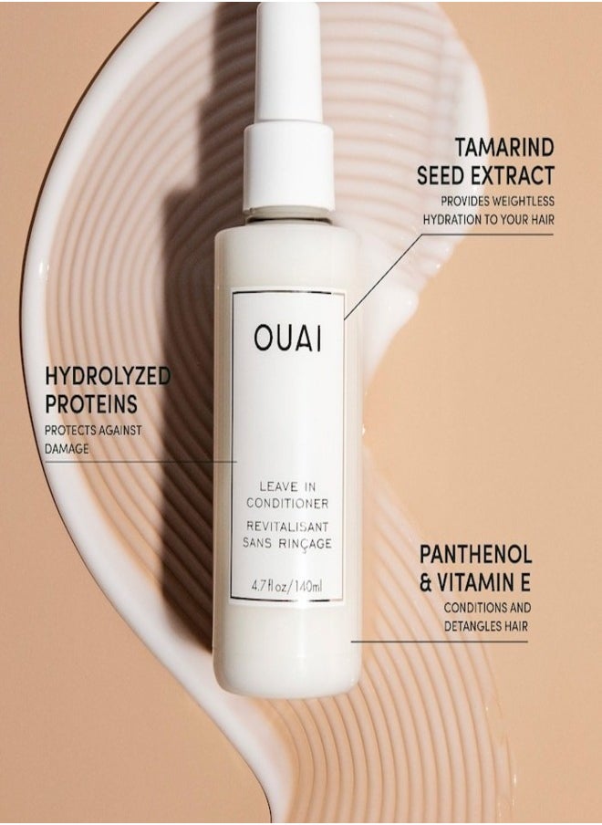 Ouai - OUAI Leave-In Conditioner 140ml - Detangling, Hydrating, and Heat Protectant Spray - Image 1
