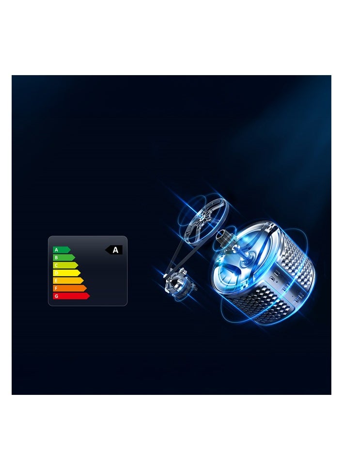 Arrow - 6KG Front loading Automatic Washing Machine, 1000rpm Max. Spin Speed, 16 Programs, Dark Silver Color, Auto Balance System, Child Lock, Fault Check, LED Display, Universal Motor | Model Name: RO-07FWTS-01 - Image 1