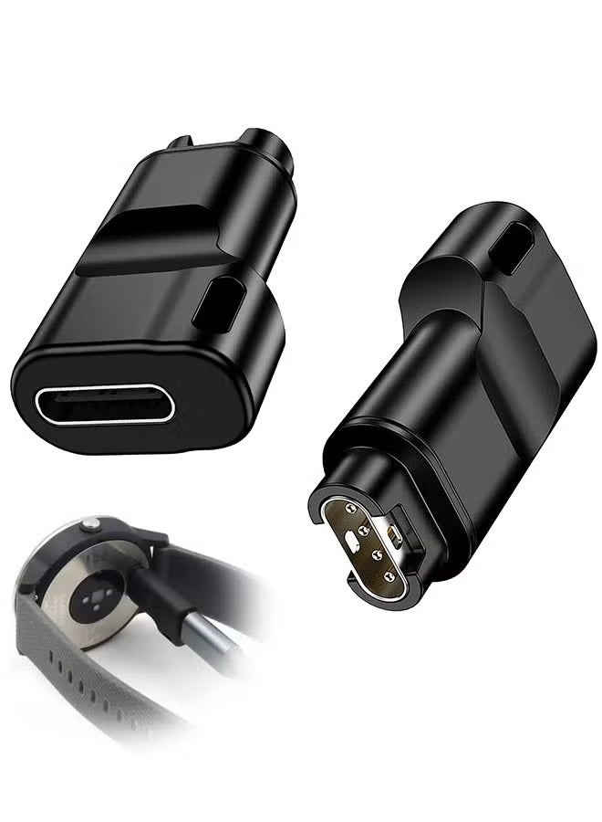 general Sports Watch Charger to Type C Adapter, Compatible with Garmin Fenix 7/7S/7X/6S/6/6X/5S/5/5X, Instinct 1/2/2S/Tide/Tactical, Forerunner, Vivomove,Vivoactive,Venu Series and More - Image 1