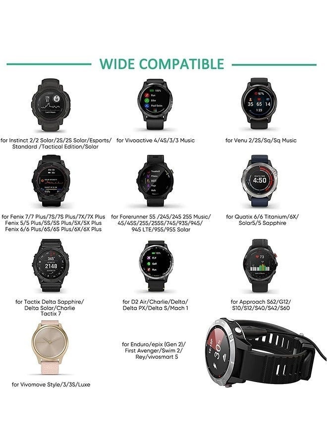 general Sports Watch Charger to Type C Adapter, Compatible with Garmin Fenix 7/7S/7X/6S/6/6X/5S/5/5X, Instinct 1/2/2S/Tide/Tactical, Forerunner, Vivomove,Vivoactive,Venu Series and More - Image 3