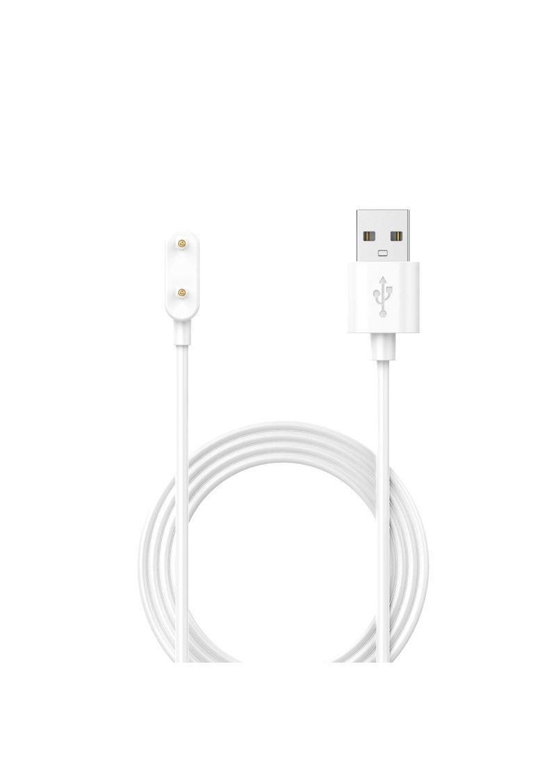 Charging Cable for Huawei Band 10/9/8/7/6,Honor Band 9/8/7/6,Huawei Watch Fit 3/Fit 2/Fit,Honor Watch ES,Huawei 4X/5X Smartwatch Magnetic USB Charging Cable White - Image 1