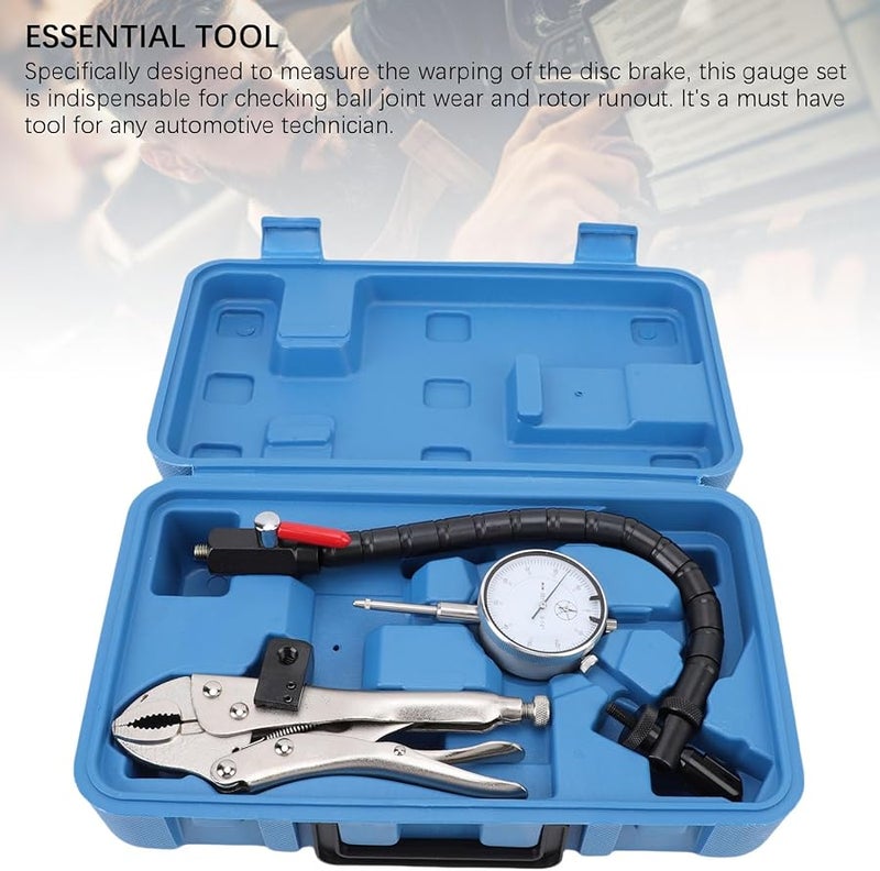 Brake Disc Runout Gauge Set 0 1 Inch Indicator Automotive Flatness Measurement Tool - Image 5