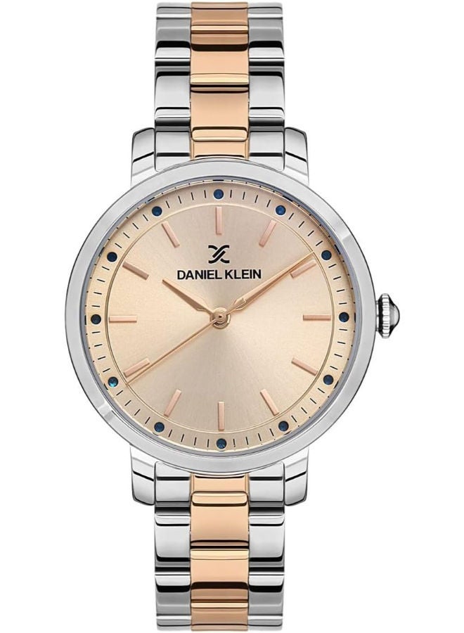 دانيل كلاين ساعة يد تناظرية من الفولاذ المقاوم للصدأ DK.1.13513-2