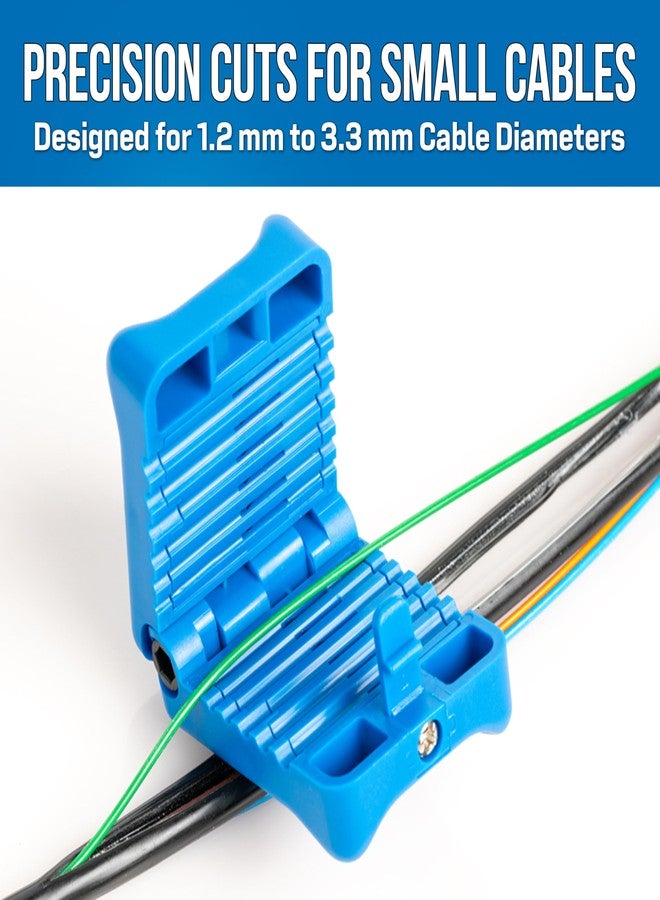 Jonard Tools MS-6ARB Replacement Blade Set for MS-6A - Compatible with MS-6A Fiber Optic Mid Span Slitting Tool, Includes 2 Blade Cartridges (1.2-3.3mm) - Image 4
