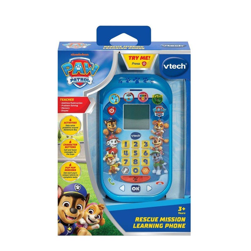 vtech لعبة هاتف التعلم من VTech PAW Patrol Rescue Mission (أزرق) - Image 1
