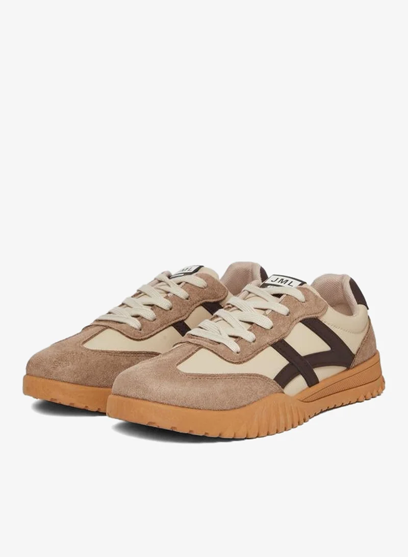 Styli Women Brown Retro Style Sneakers