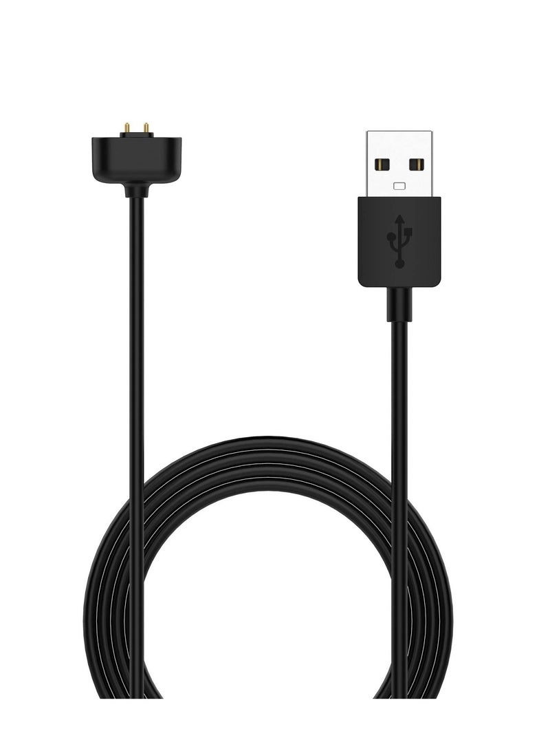 Charger Cable for Amazfit Band 7 Replacement USB Watch Charger Adapter Charge Cord Charging Dock for Amazfit Band 7 3.3ft/1m Black - Image 1
