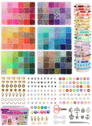 15000 Pcs 144 Colors Beads Kit