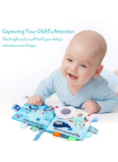 نيبمينينت Baby Soft Book Cloth Book, Books Touch and Feel for 0-12 Months Toys, Infants Kids  - Image 3