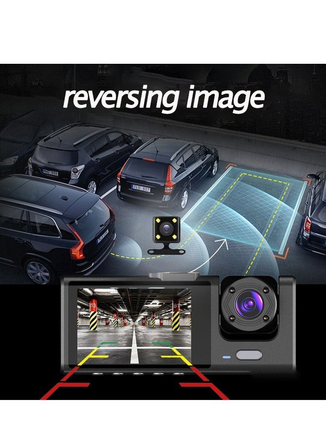1080P Front and Rear Dual Cameras 2 Inch Screen Dash Cam