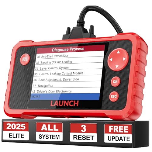 LAUNCH CRP123 V2.0 Plus [2025 New Model] All System Scan Tool with 3 Reset Oil Service/Throttle Relearn/SAS Reset,OBD2 Scanner Diagnostic Tool,Lifetime F-Ree Update - Image 1