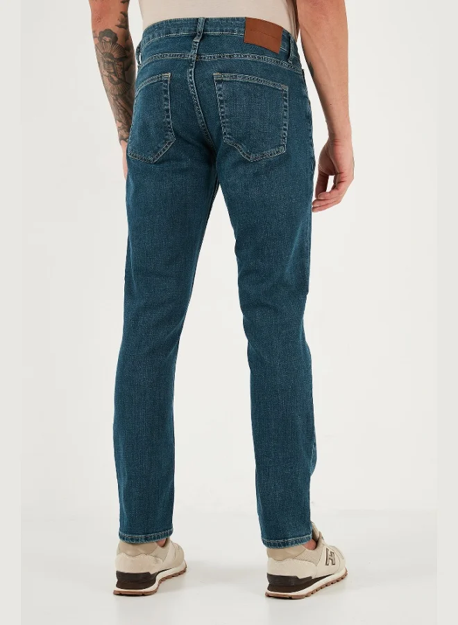 Buratti  Buratti Cotton Regular Fit Normal Waist Straight Leg Jeans Men's JEANS 2203C23PARMA for Men | Best Price UAE