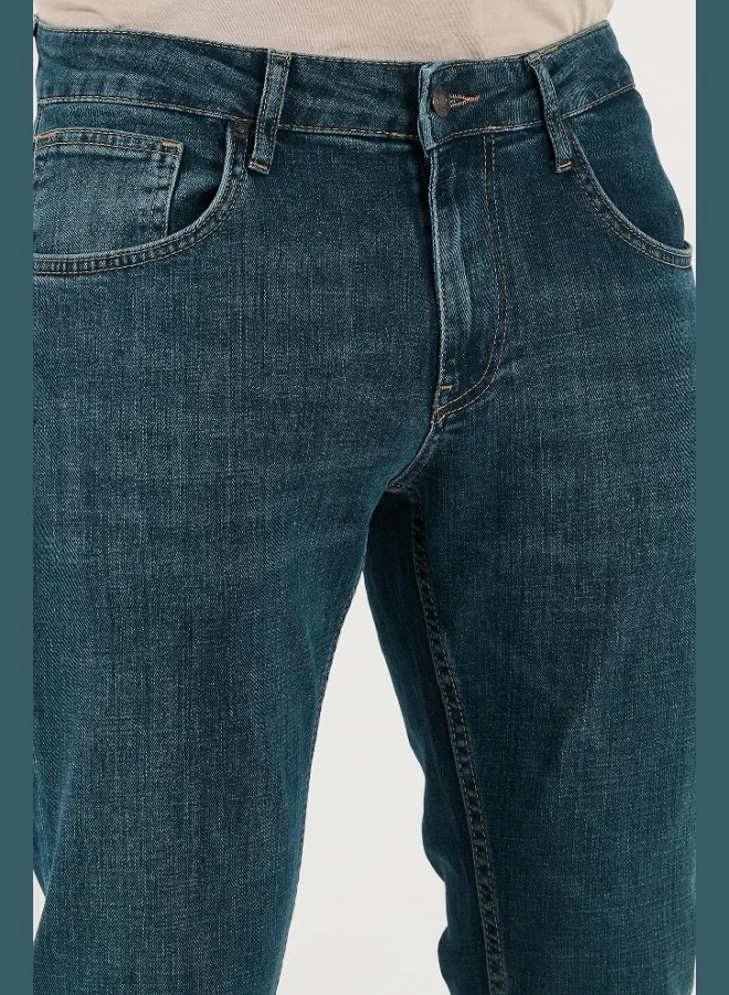 Buratti  Buratti Cotton Regular Fit Normal Waist Straight Leg Jeans Men's JEANS 2203C23PARMA for Men | Best Price UAE