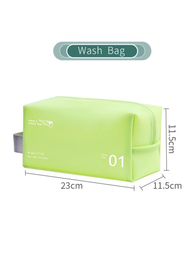 حقيبة أدوات الزينة الصيفية، حقيبة تخزين محمولة للسفر، حقيبة مستحضرات تجميل محمولة مقاومة للماء - Image 5