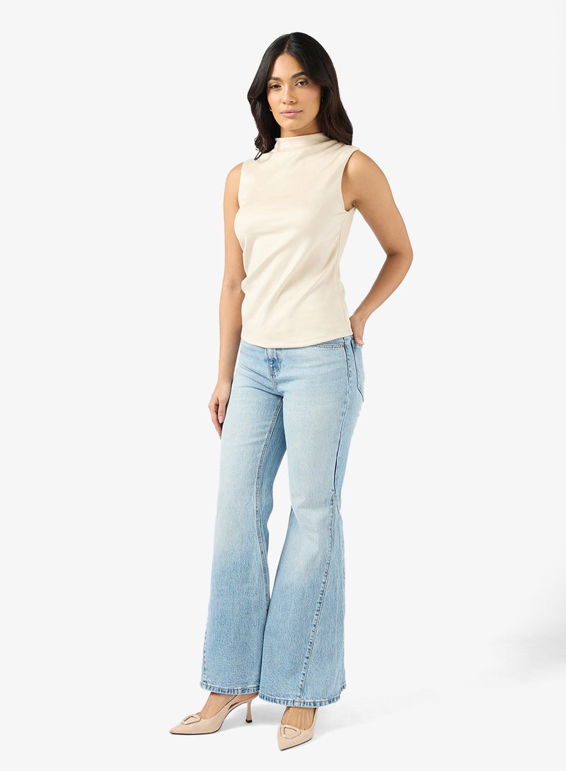 VERO MODA Vmindia High Waist Flared Jeans - Image 5