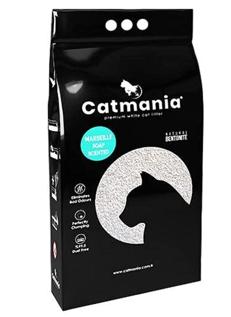 Catmania Catmania Cat Litter Clumping – Marseille Soap Scented 5Lt 