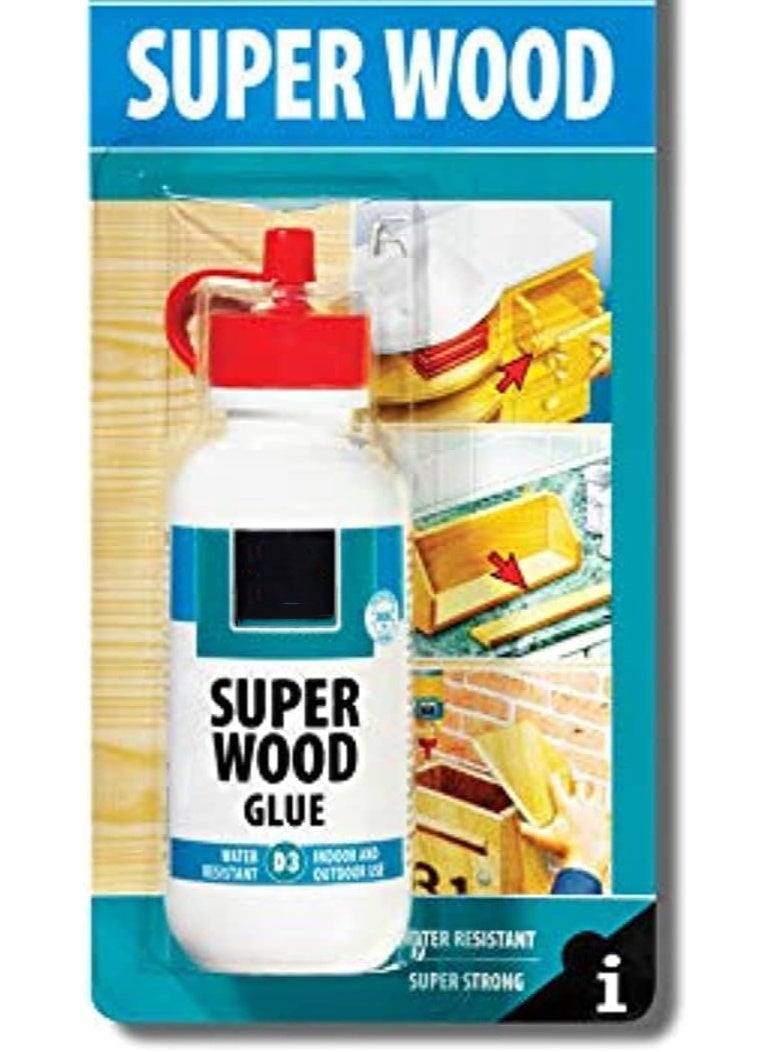 Super Wood Glue 75g – Strong Adhesive for Woodworking, Furniture Repair, Carpentry Projects, and DIY Crafts - Image 3