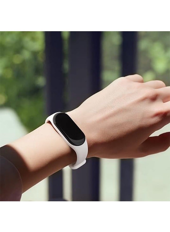 HY Bands Compatible with Xiaomi Mi Band 7 Replacement Strap Women Men, Soft Silicone Sport Strap for Xiaomi Mi Band 7 Bands Wristband Accessories (3pcs)  - Image 5