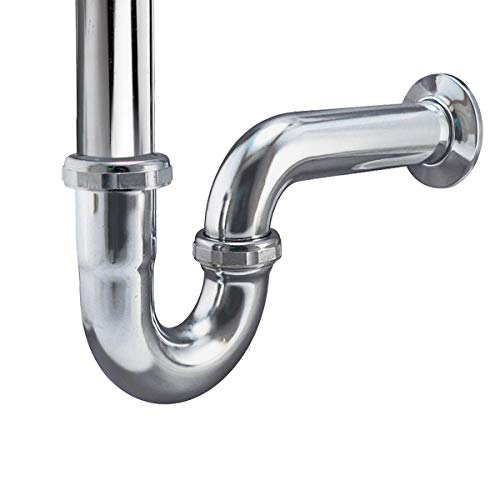 Keeney Manufacturing 10488K 22 Gauge Sink Trap J-Bend, 1-1/2" by 1-1/2", Chrome - Image 3