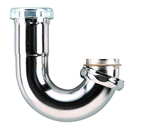 Keeney Manufacturing 10488K 22 Gauge Sink Trap J-Bend, 1-1/2" by 1-1/2", Chrome - Image 2