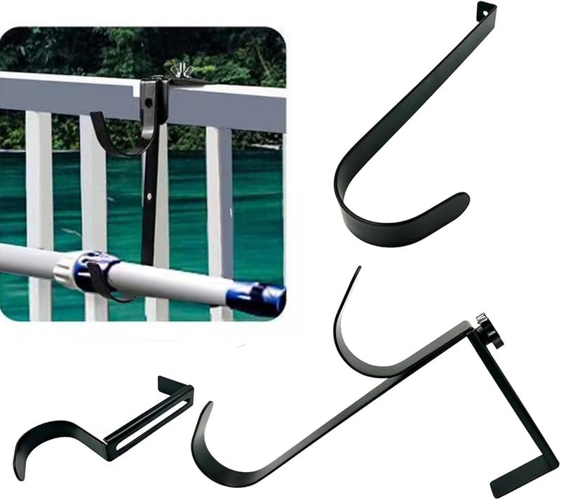 Telescopic Pool Fence Hanger Hook Holder Storage Tool Color B - Image 3