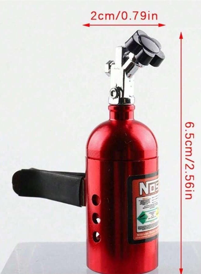 Red Car Air Freshener Nitrogen Bottle Design for AC Vent – Long-Lasting Fresh Scent - Image 2