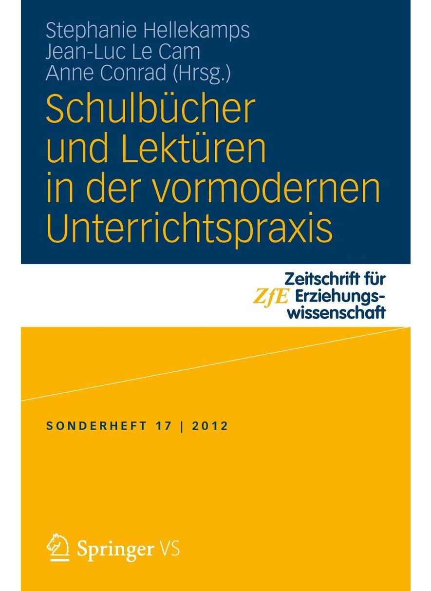 Schulbücher und Lektüren in der vormodernen Unterrichtspraxis 